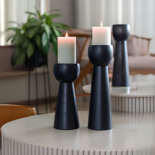 Candelabro horus X2 Negro